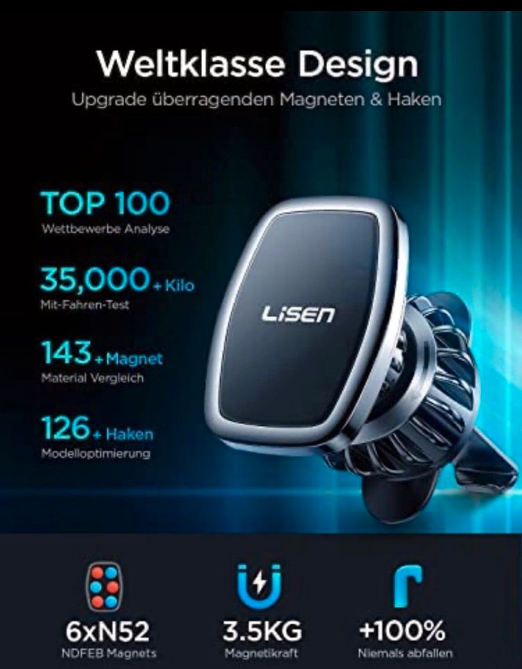 LISEN Handy Magnet Halterung in Villingen-Schwenningen