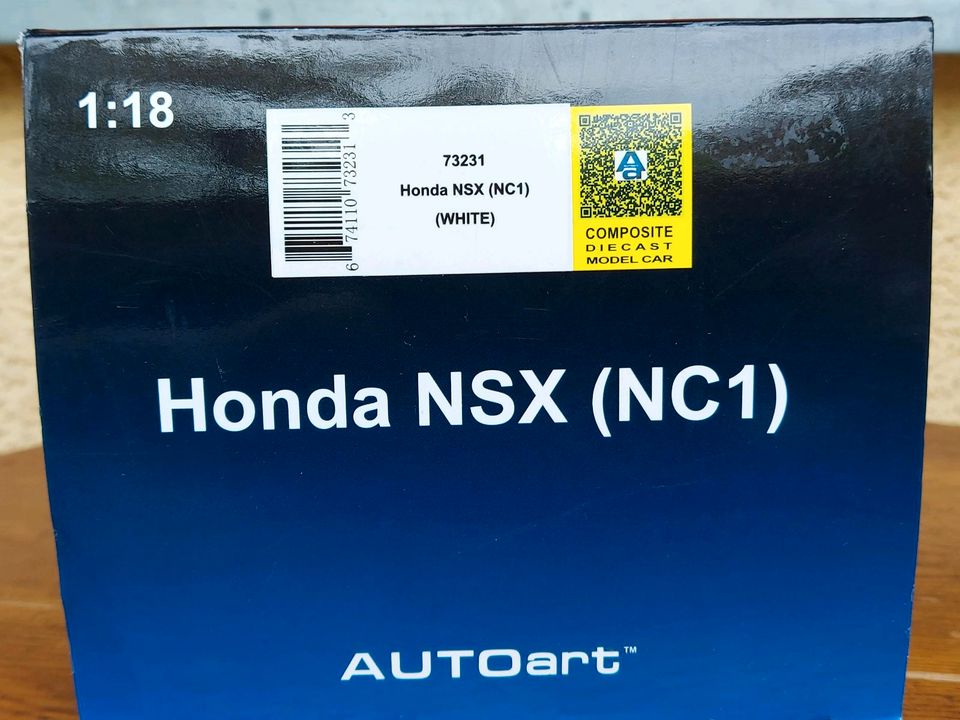 1:18 Honda NSX NC1 White Autoart in Berlin