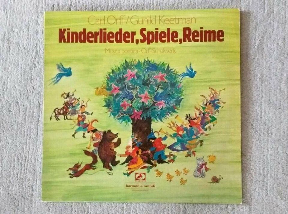 16 Schallplatten für Kinder in Münzenberg