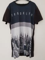 T-Shirt - Brooklyn - Dunkelblau - Grau - Weiß - Schwarz - Größe M Nordrhein-Westfalen - Stolberg (Rhld) Vorschau