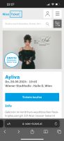 ✅ 2x Ayliva Tour Tickets WIEN 26.09.2024 ✅ Rheinland-Pfalz - Rengsdorf Vorschau