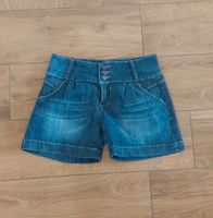 Damen Jeans Shorts kurze Hose streatch S M 36 38 blau Niedersachsen - Walsrode Vorschau