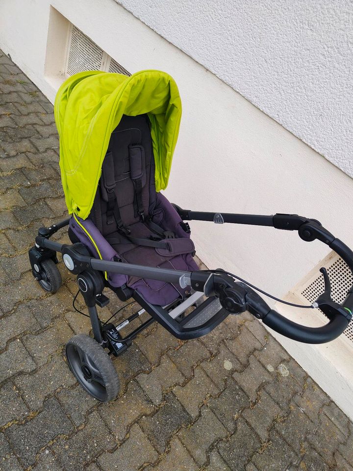 Teutonia Be You Kombi Kinderwagen mit Zubehör und Aufsetzen in Regenstauf