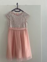 Kleid rosa Pailletten Gr 128 Dresden - Innere Altstadt Vorschau