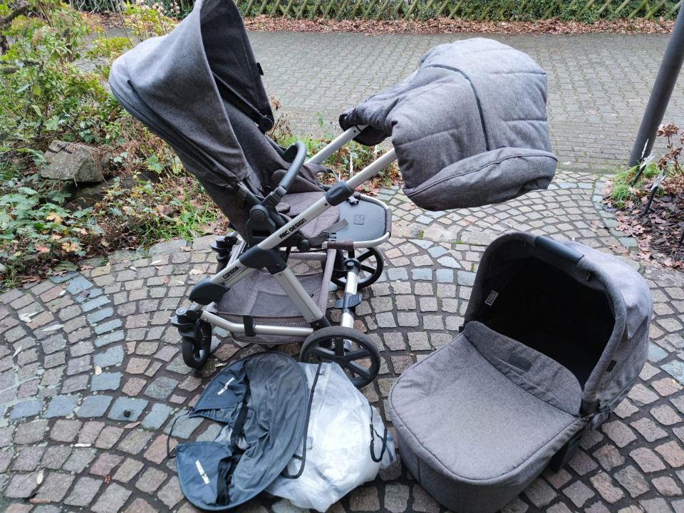 Kinderwagen ABC Design Condor 4 mit Babywanne und Sportsitz ++ in Langenfeld