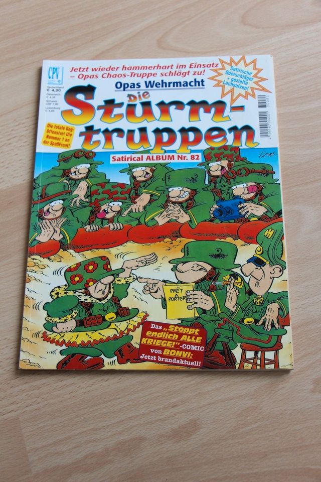 Comic Die Sturmtruppen Nr.82 in Weinheim