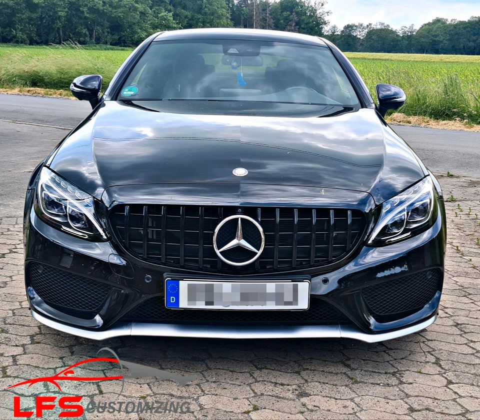 Panamerica Style Kühlergrill W205 Diamantgrill C63 C43 Tuning AMG in Versmold