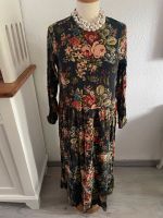 Leichtes Maxikleid grün Blumen H&M oversized locker Hamburg-Nord - Hamburg Dulsberg Vorschau