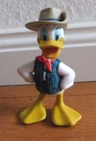 Vintage: Figur Donald im Safari-Outfit von Disney Frankfurt am Main - Bergen-Enkheim Vorschau