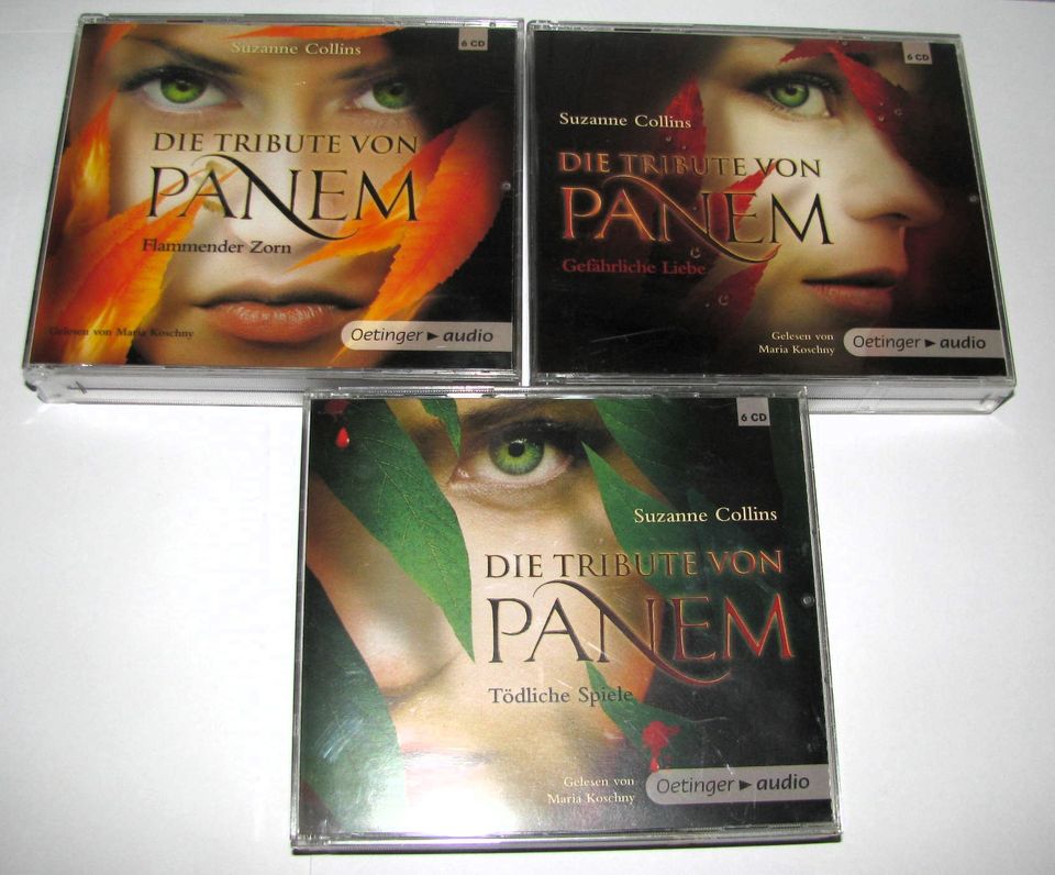 3 Serien - Die Tribute Von Panem - je 6 CDs - Audio-CD - in Kamen