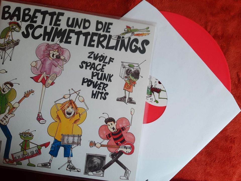 Vinyl-LP - Babette und die Schmetterlings "Zwölf Space Punk Power in Freital