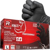 R MOVE 100 Handschuhe aus schwarzem Nitril, extra stark, 6 g, +60 Hessen - Körle Vorschau