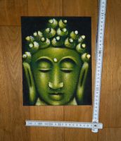 Buddha Bild Leinwand ca. 20 x 25 aus Indonesien Flensburg - Fruerlund Vorschau