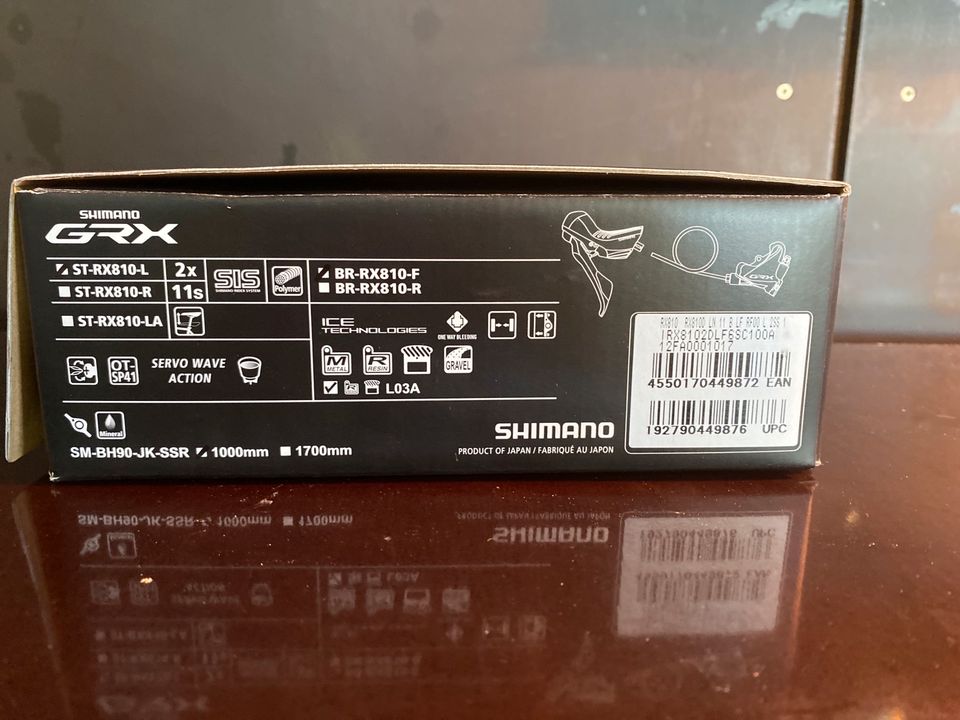 Shimano GRX 2x11 Schalthebel links in Kahl am Main