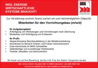 Mitarbeiter für den Vorrichtungsbau (m/w/d) Niedersachsen - Saterland Vorschau