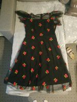 Rockabilly  kleid mit Kirschenmuster Mecklenburg-Vorpommern - Züssow Vorschau