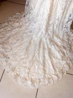 Glamour pur: Brautkleid Agnes 34 Ivory Spitze Perlen Pailletten Rheinland-Pfalz - Eisenberg  Vorschau
