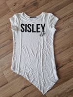 Sisley Mädchen T-Shirt weiß Gr. 128 asymetrisches Shirt Gr. M/130 Rheinland-Pfalz - Ludwigshafen Vorschau