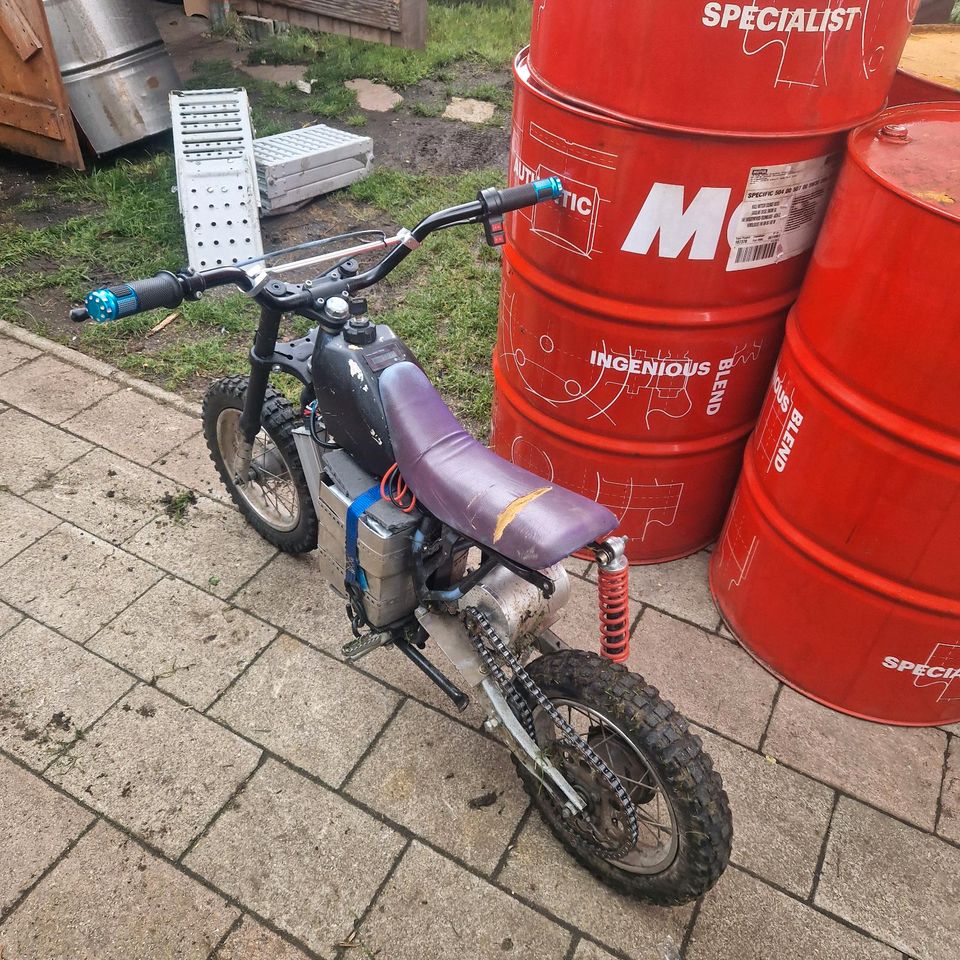 Ktm sx 50 72v 3000w eigenbau tausch  pitbike/pit bike in Kochel am See