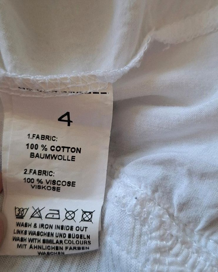 Sommershirt von Tredy, Größe 4 (48/50), weiß in Jena