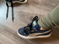 Puma Suede sneaker Turnschuhe Schleife blau weiß beige Bayern - Fürth Vorschau