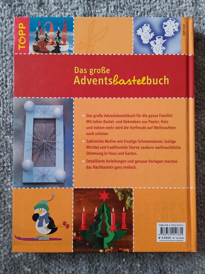 TOPP Bastelbuch Weihnachtszeit Bastelzeit Adventsbastelbuch in Schloß Holte-Stukenbrock