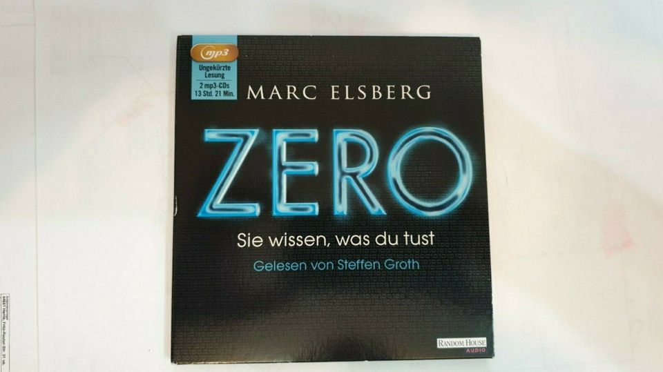 Marc Elsberg - ZERO , Hörbuch in Kirchheim in Schwaben