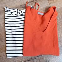 2 Blusenshirts T Shirts Set XS Yessica c&a Baden-Württemberg - Trossingen Vorschau
