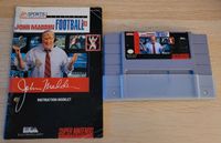 Super Nintendo Spiel - John Madden Football 93 - Anleitung SNES Niedersachsen - Weyhe Vorschau