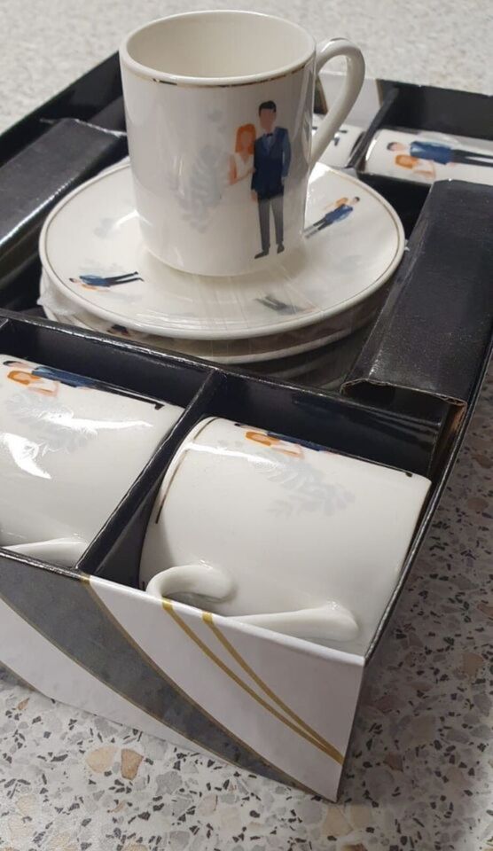 Kaffeetassen Set Türkischer Mokka Tassen 12-teilig mit Untertasse in Wuppertal