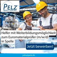 Helfer mit Weiterbildungsmöglichkeit - Euromaterialprüfer, Spelle Niedersachsen - Spelle Vorschau