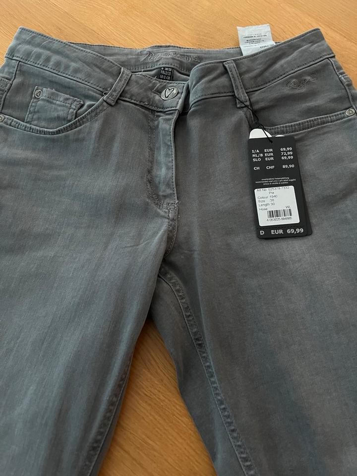 Graue Jeans Hose, Neu, Kenny S. Mod. Pia,Gr. 38 Länge: 30, Damen in Oyten