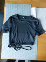 Amisu Shirt bauchfrei schwarz Gr.  L Nordrhein-Westfalen - Wesel Vorschau