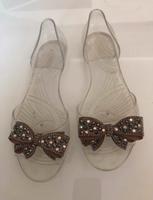 Ausgefallene Transparente Bade.- Sommerschuhe Gr.38 ♥️ Hessen - Erzhausen Vorschau