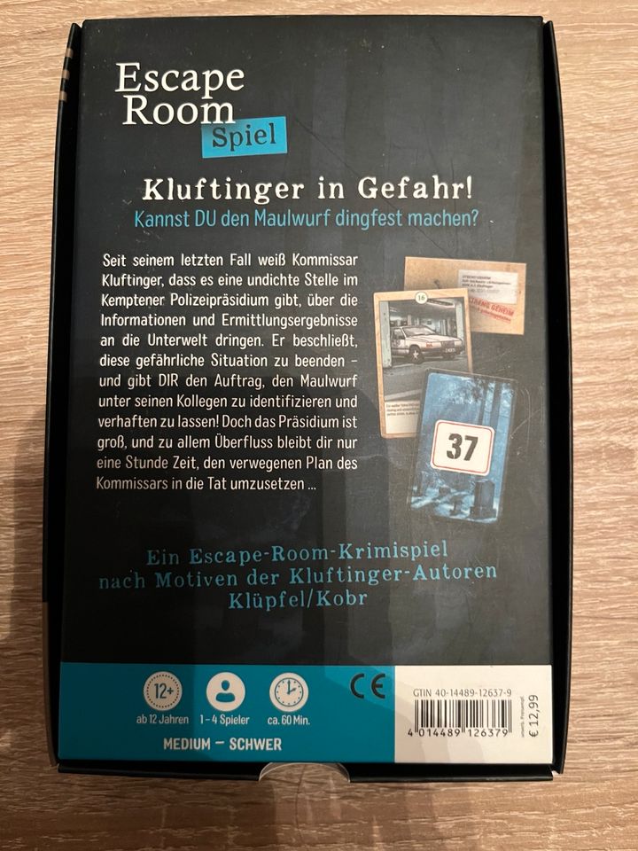 Escape Room - Kluftinger in Gefahr in Hofbieber