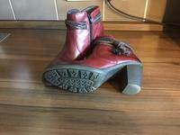 Rieker Stiefeletten in weinrot Niedersachsen - Südbrookmerland Vorschau