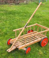 Holzwagen, Spielzeugwagen, Puppenwagen Leipzig - Engelsdorf Vorschau