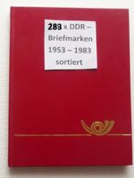 DDR Briefmarken Album, 283 Stück, 1953 - 1983, Sortiert Hessen - Pfungstadt Vorschau