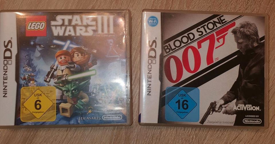 Nintendo 3 ds James Bond und Star Wars 3 in Berlin