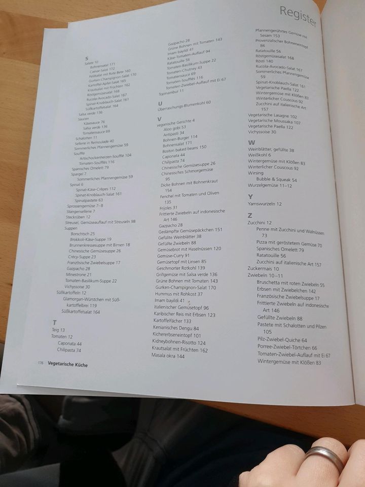 Vegetarische Küche Kochbuch in Karlskron