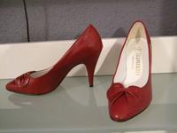 ♥♥ Salamander Pumps High Heels Gr.5 1/2 rot Leder ♥♥ Hessen - Schlüchtern Vorschau