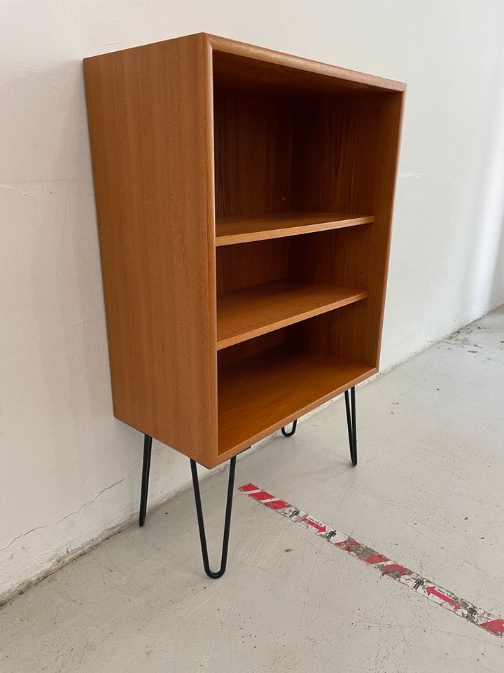 ✔️SALE ✔️ Bücherregal Vintage Teak Regal Danish Design 50er 60er 70er Dänisch mid Century Kommode anrichte Sideboard Highboard Retro Schrank in Berlin