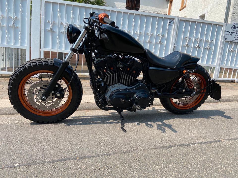 Harley-Davidson Sportster Hugger 883 1200 XL Crosser Umbau in Traisen