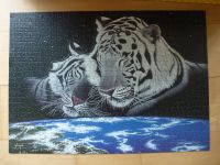 Relief Puzzle weiße Tiger träumen 1000 Teile Ravensburger Hessen - Wiesbaden Vorschau