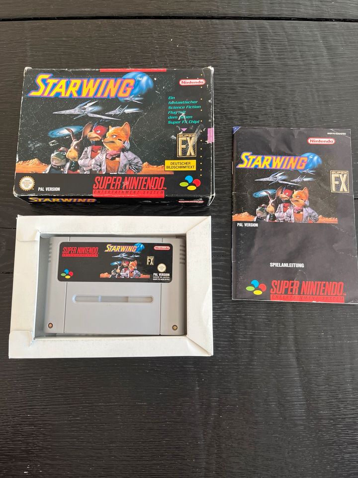 Starwing SNES Super Nintendo OVP in Obersulm