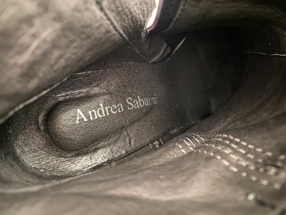 Andrea Sabatini Stiefel Stiefeletten Gr. 37 Leder in Siegen