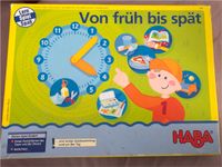 HABA Spiel Von früh bis Spät 4098 Lernspiel Uhr lernen Brettspiel Bayern - Strullendorf Vorschau