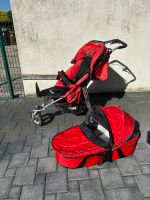TfK Kinderwagen joggster twist in rot mit viel Zubehör Nordrhein-Westfalen - Swisttal Vorschau