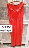 Sommer Kleid lang rot Gr S ungetragen Hessen - Allendorf Vorschau