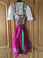 Dirndlkleid in Blumenoptik mit Bluse in Gr.38 Bayern - Karlshuld Vorschau